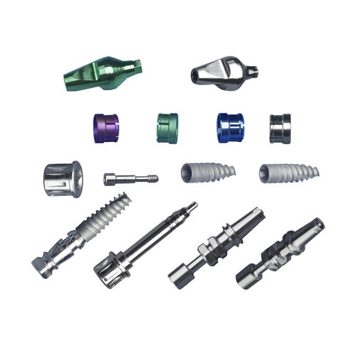 Pilar de cicatrización cónico - Shanghai LZQ Precision Tool - cilíndrico / de titanio / cónico