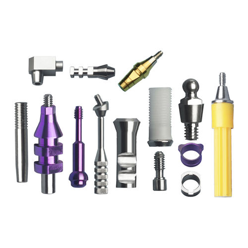 Pilar de cicatrización cilíndrico - CUSTOMIZE - Shanghai LZQ Precision Tool - de titanio