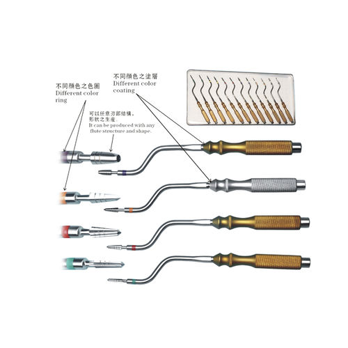 Osteótomo cóncavo - Shanghai LZQ Precision Tool - para elevación del seno
