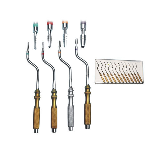 Kit de osteótomos curvado - 9.0 - Shanghai LZQ Precision Tool