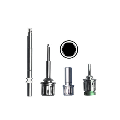 Destornillador dental de guiado - 0.8 - Shanghai LZQ Precision Tool - de carraca / dinamométrico / hexagonal