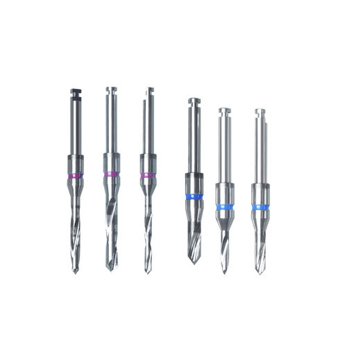 Broca para restauración dental - Shanghai LZQ Precision Tool - de acero inoxidable / de fileteado