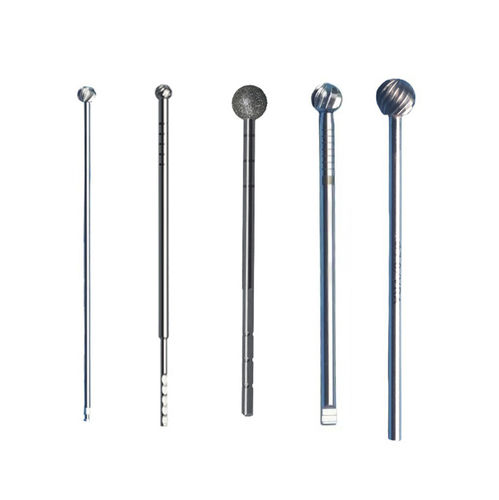 Fresa de ORL - LPDS-2DMS-06 - Shanghai LZQ Precision Tool - para neurocirugía / para neurocirugía del raquis / para cirugía ortopédica