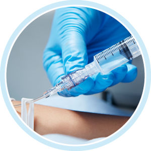 Conector para perfusión con válvula hemostática - NanoClave&reg; - ICU Medical - recto