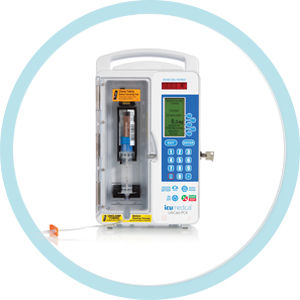 Bomba de infusión 1 vía - LifeCare PCA™ - ICU Medical - volumétrica / administración por vía intratecal