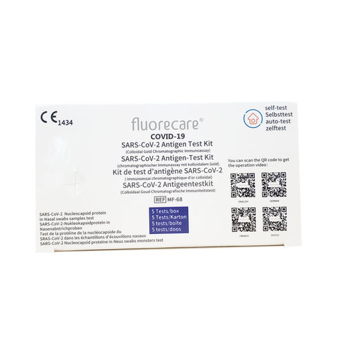 Kit de prueba para COVID-19 - fluorecare® MF-68  - Shenzhen Microprofit Bio-tech Co., Ltd. - de uso doméstico / para antígenos / SARS-COV-2