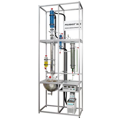 Extractor de laboratorio sólido-líquido - PILOEX SL 5 - Pilodist - de Soxhlet