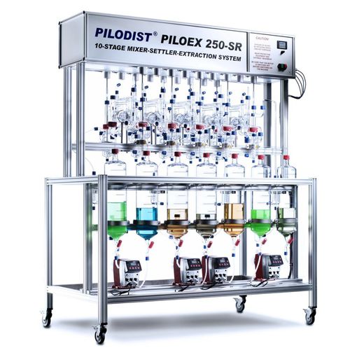 Extractor de laboratorio liquido-liquido - PILOEX 250-SR - Pilodist