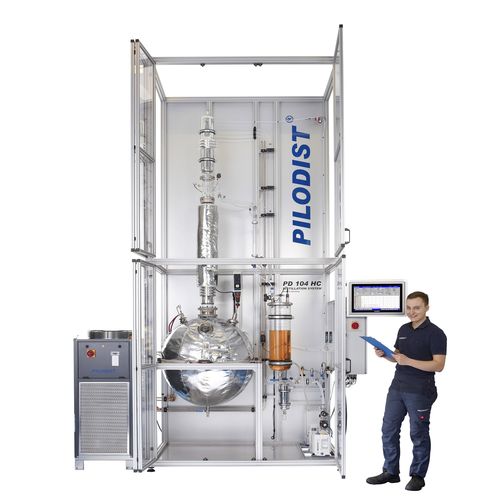 Destilador automático -  104 HC–200 L - Pilodist - con colector de fracción / personalizable / controlado por ordenador