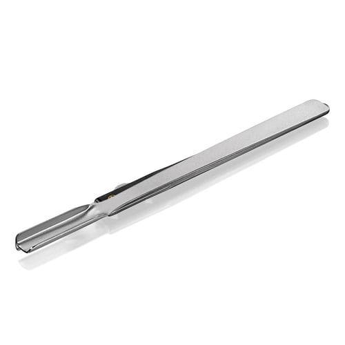 Cucharón de laboratorio de pesaje - 3702 - Carl Friedrich Usbeck - de acero inoxidable