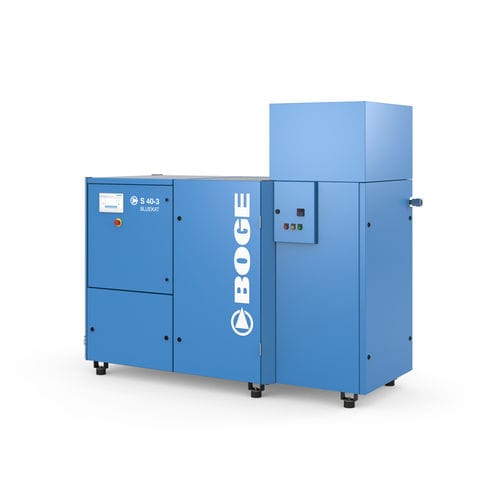 Compresor médico - bluekat - BOGE FRANCE - de tornillo / con ruedas / 1 unidad