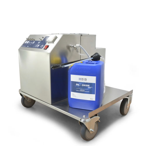 Sistema de desinfección de peróxido de hidrógeno - STA/P-220™  - MDG Engineering - por ultrasonidos / móvil / semiautomatizado