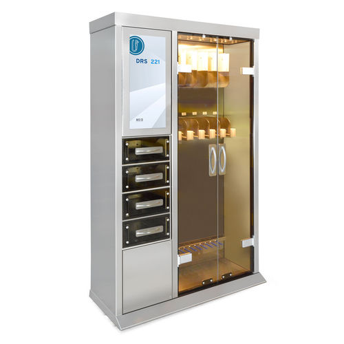 Armario para secado - DRS-221-TV™ - MDG Engineering - calefactado / de reprocesamiento / para instrumental