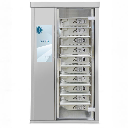 Armario para secado - DRS-218/S/VP-TV™ - MDG Engineering - calefactado / de reprocesamiento / para instrumental