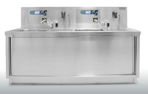 Fregadero para el reprocesamiento de endoscopios - LV-220™ - MDG Engineering - para la limpieza de endoscopios / de enjuague / 3 estaciones