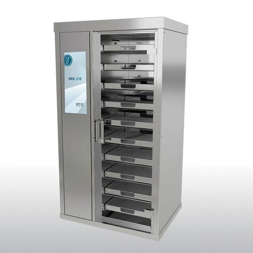 Armario para secado - DRS-218/S-TV	 - MDG Engineering - calefactado / de reprocesamiento / para endoscopio