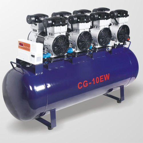Compresor de aire para odontología - CG-10EW - Foshan Cingol Medical Instrument Co.,Ltd - contenedor / sin aceite