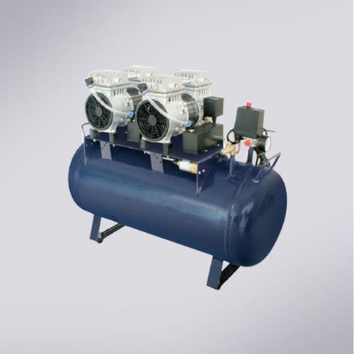 Compresor de aire para odontología - CG-3EW - Foshan Cingol Medical Instrument Co.,Ltd - contenedor / silenciado / sin aceite