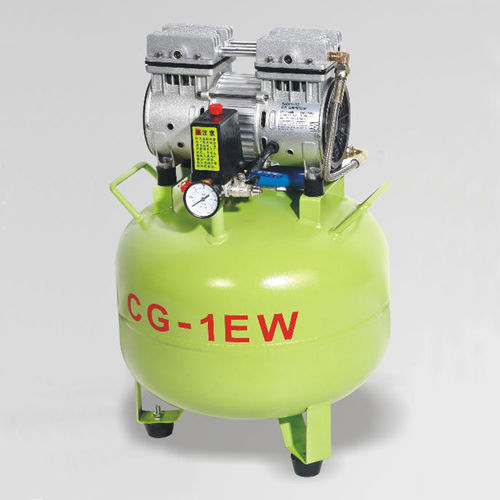 Compresor de aire para odontología - CG-1EW - Foshan Cingol Medical Instrument Co.,Ltd - contenedor / sin aceite