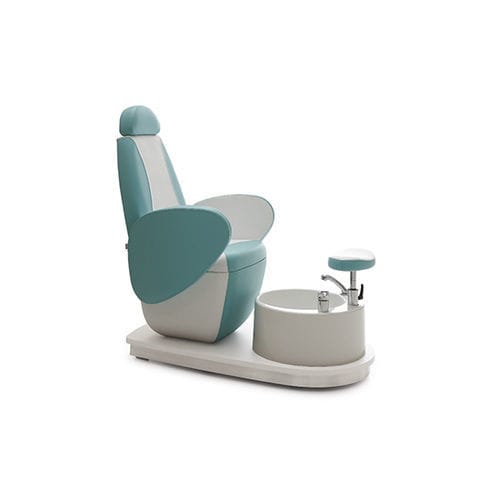 Sillón de pedicura con pedispa - Edge - Vismara - de 2 secciones