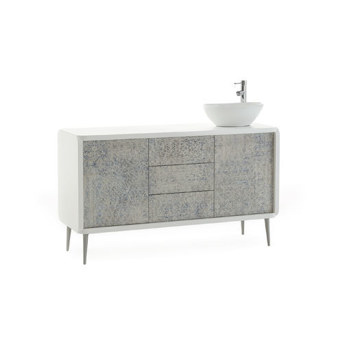 Conjunto de muebles de uso general - Creo - Vismara - de hospital / con cajón / blanco