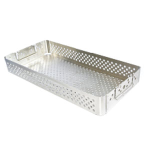 Contenedor de esterilización para instrumental - omp - de acero inoxidable / perforado