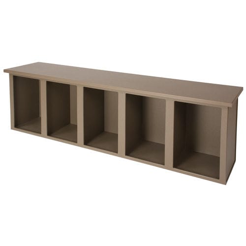 Banco para vestuario de hospital - LENOXCUBBYBENCH - BRADLEY CORPORATION - multiplaza