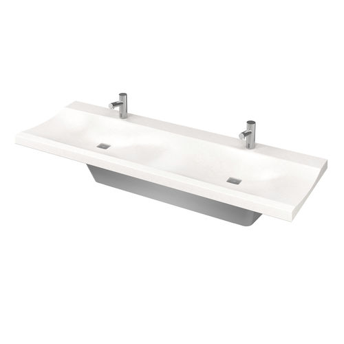 Lavamanos para área de higiene - Verge LVSD2 - BRADLEY CORPORATION - 2 estaciones / de pared