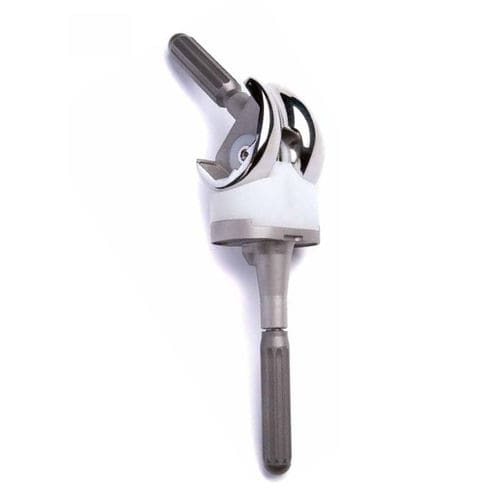 Prótesis de rodilla tricompartimental - CMS - Beznoska - de revisión / de platillo fijo