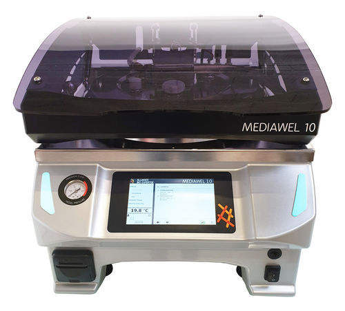 Preparador de medios automático - MEDIAWEL10® - Alliance Bio Expertise - de esterilización / de mesa