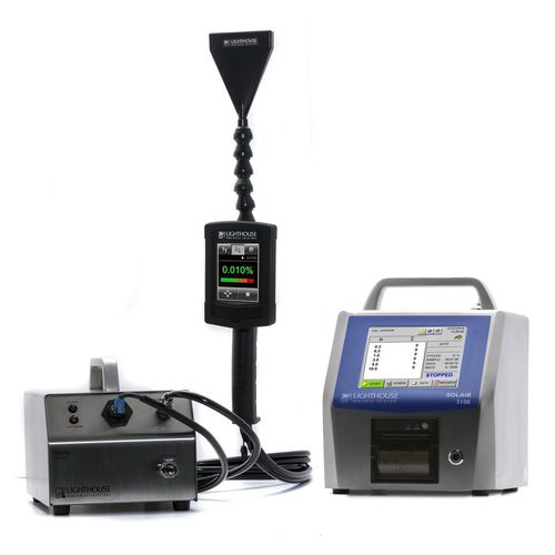 Probador de estanqueidad para filtros HEPA - ScanAir Pro - Lighthouse Worldwide Solutions - de caudal / de mesa / compacto