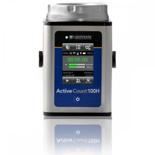 Muestreador de aire microbiano - ActiveCount100H - Lighthouse Worldwide Solutions
