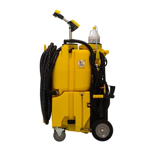 Limpiadora a vapor para centro sanitario - KV27501 - KAIVAC - con ruedas