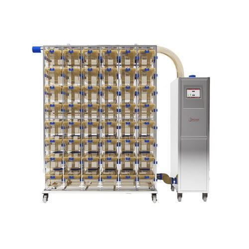 Jaula para la experimentación animal para ratones - IVC - Orchid Scientific and innovative India Pvt Ltd - modular / con ventilación