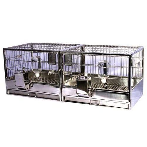 Jaula para la experimentación animal para conejos - RBB-S-01 - Orchid Scientific and innovative India Pvt Ltd - modular / de acero inoxidable