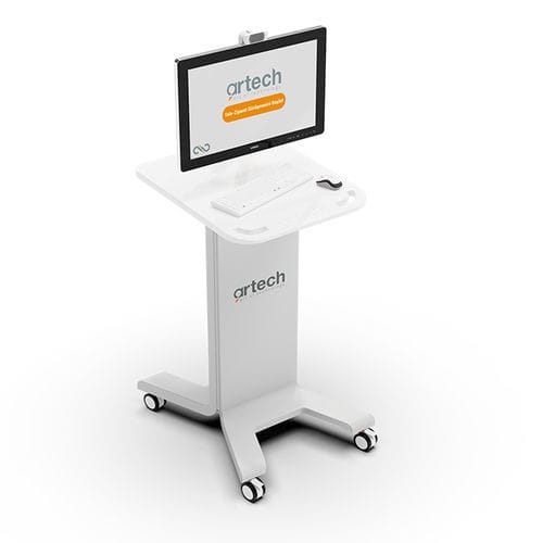 Carro informático médico - Cizgi Teknoloji - con batería