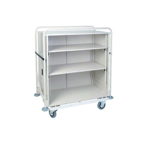 Carro para bolsas para ropa limpia - Sevmo-ex - médico / de transporte / 3 estantes