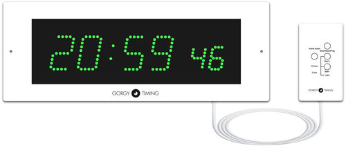 Reloj digital - LEDI® 7S - Gorgy Timing SAS - para centro sanitario / de sincronización