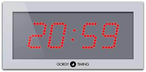 Reloj digital - LEDI® 7 outdoor - Gorgy Timing SAS - para centro sanitario
