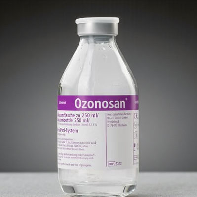 Frasco de laboratorio - Ozonosan Vacuum Citrated Bottle - Cemil Has Medical - de vidrio / con tapón / estéril