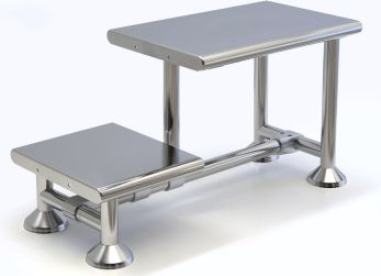 Escalón de ayuda 2 peldaños - SGB-0850	 - Palbam Class