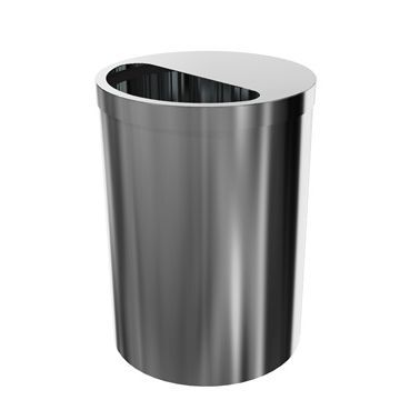 Papelera de acero inoxidable - GW0501 - Palbam Class - con ruedas