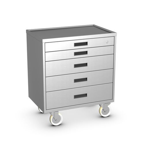 Carro médico - CT0702 - Palbam Class - de uso general / multifunción / de acero inoxidable