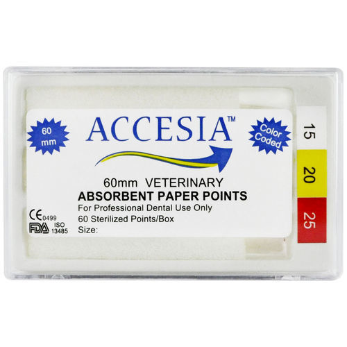 Punta de gutapercha para la odontología veterinaria - 06-03-001 - Accesia