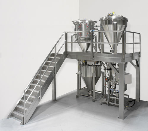 Sistema de micronización de chorro de aire - MC DecJet® 300 - Dec Group - para la producción / para la industria farmacéutica / cerrado