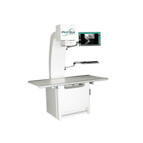 Sistema de radiografía veterinaria digital - PHYMAX II CSI 43  - Physia - con mesa