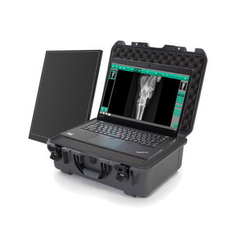 Sistema de radiografía veterinaria digital - PHYDETECT A-SI 25 - Physia - portátil