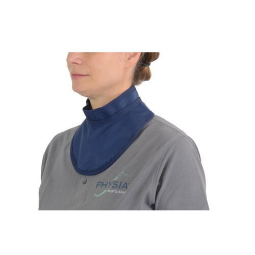 Collarín tiroidal de protección radiológica protección delantera - Physia - protección trasera / protección lateral / 0,50 mm