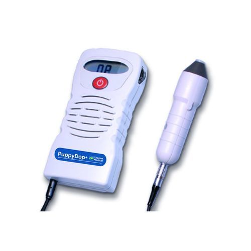 Doppler veterinario para experimentación con animales - PuppyDop - Thames Medical - portátil / para animales pequeños / con cardiofrecuencímetro