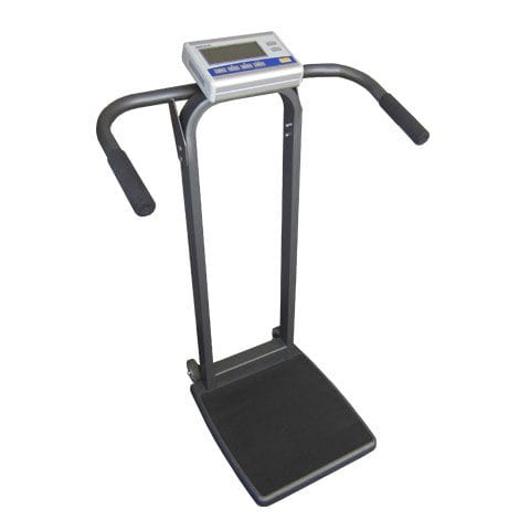 Balanza pesa-personas electrónica - MX308 - Befour, Inc - para hospitales / plataforma / con cálculo del IMC